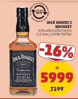 PENNY JACK DANIEL'S Whiskey ajánlat