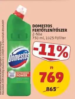 PENNY DOMESTOS Fertőtlenítőszer ajánlat