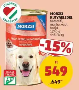 PENNY MORZSI KUTYAELEDEL ajánlat