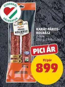 PENNY KARÁT PÁROS KOLBÁSZ ajánlat