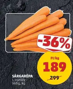 PENNY Sárgarépa ajánlat