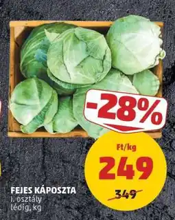 PENNY Fejes káposzta ajánlat