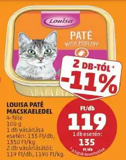 PENNY LOUISA PATÉ MACSKAELEDEL ajánlat