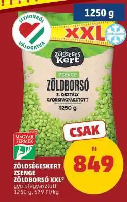 PENNY Zöldségeskert Zsenge Zöldborsó XXL ajánlat