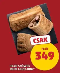 PENNY Taco Szószos Dupla Hot-Dog ajánlat