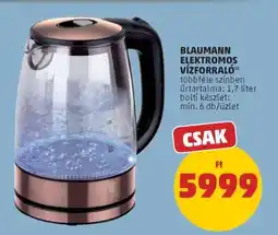 PENNY Blaumann Elektromos Vízforraló ajánlat