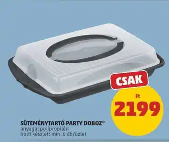 PENNY Süteménytartó Party Doboz ajánlat