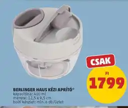 PENNY BERLINGER HAUS KÉZI APRÍTÓ ajánlat