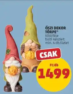 PENNY Őszi Dekor Törpe ajánlat