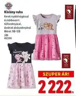 Lidl Kislány ruha ajánlat