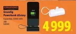 Lidl Grundig Powerbank állvány ajánlat
