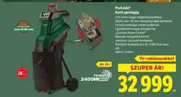 Lidl PARKSIDE Kerti aprítógép ajánlat