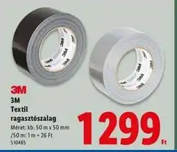 Lidl 3M Textil ragasztószalag ajánlat