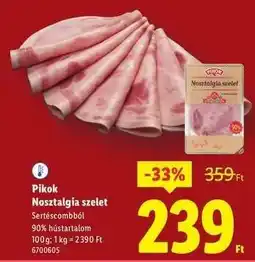 Lidl PIKOK Nosztalgia szelet ajánlat