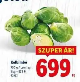 Lidl Kelbimbó ajánlat