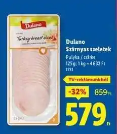 Lidl DULANO Szárnyas szeletek ajánlat