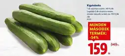 Lidl Kígyóuborka ajánlat