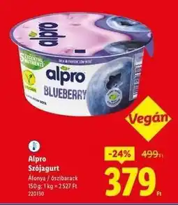 Lidl ALPRO Szójagurt ajánlat