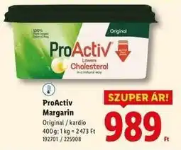 Lidl ProActiv margarin ajánlat