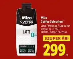 Lidl MIZO Coffee Selection ajánlat