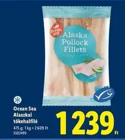 Lidl OCEAN SEA Alaszkai tőkehalfilé ajánlat