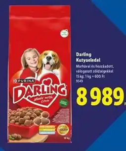 Lidl DARLING Kutyaeledel ajánlat