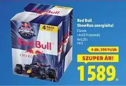 Lidl Red Bull ShowRun energiaital ajánlat