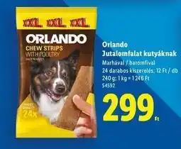 Lidl ORLANDO Jutalomfalat kutyáknak ajánlat