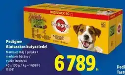 Lidl PEDIGREE ALUTASAKOS KUTYAELEDEL ajánlat