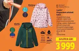Lidl Lupilu Kisgyermek softshell kabát ajánlat