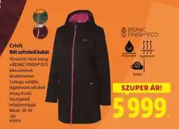 Lidl Crivit Női softshell kabát ajánlat