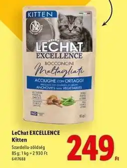 Lidl LECHAT EXCELLENCE KITTEN ajánlat