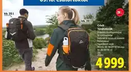 Lidl CRIVIT Túrahátizsák ajánlat