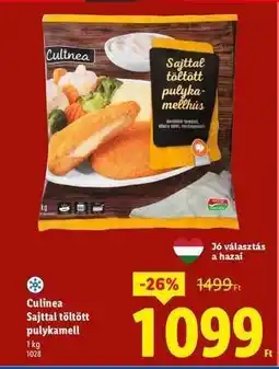 Lidl CULINEA Sajttal töltött pulykamell ajánlat