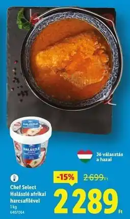 Lidl CHEF SELECT Halászlé afrikai harcsafilével ajánlat