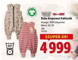 Lidl Baba biopamut hálózsák ajánlat