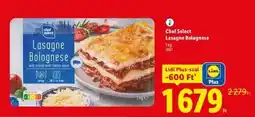 Lidl CHEF SELECT Lasagne bolognese ajánlat