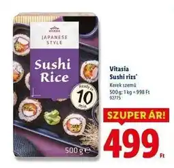 Lidl VITASIA Sushi rizs ajánlat