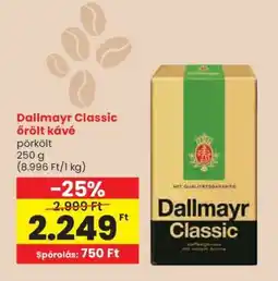 Spar Dallmayr Classic őrölt kávé ajánlat