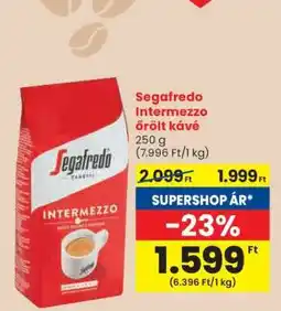 Spar SEGAFREDO INTERMEZZO ŐRÖLT KÁVÉ ajánlat