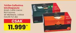 Spar Tchibo Cafissimo Kávékapszula ajánlat