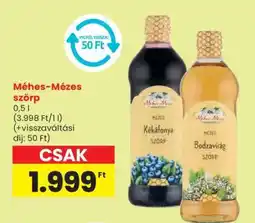 Spar Méhes-Mézes szörp ajánlat