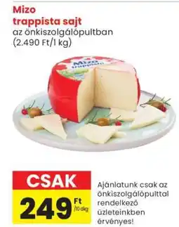 Spar MIZO Trappista sajt ajánlat