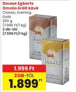 Spar Douwe Egberts Omnia Őrölt Kávé ajánlat