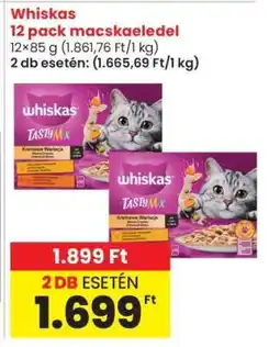 Spar Whiskas 12 pack macskaeledel ajánlat