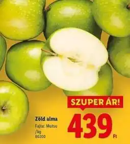 Lidl Zöld alma ajánlat