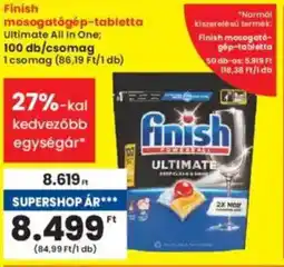 Interspar Finish mosogatógép-tabletta ajánlat