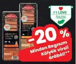 Interspar Regnum Kölyök virsli ajánlat