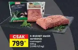 Interspar S-BUDGET darált sertéshús ajánlat