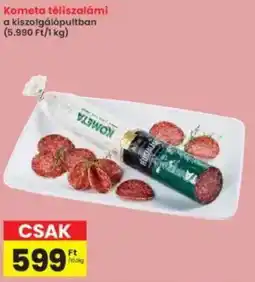 Interspar Kometa téliszalámi ajánlat